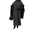 Elegant Cape Coat with Double-Lined Design