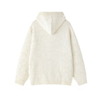 Women's Cozy Cardigan with Open Collar and Practical Pockets