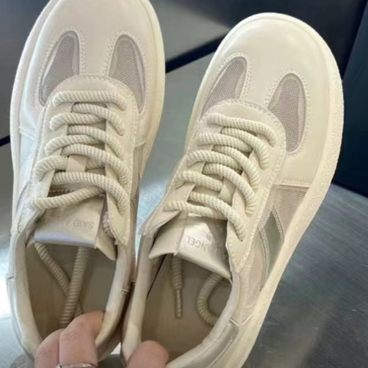 Women's Breathable Sneakers with Comfort Lacing and Durable Design