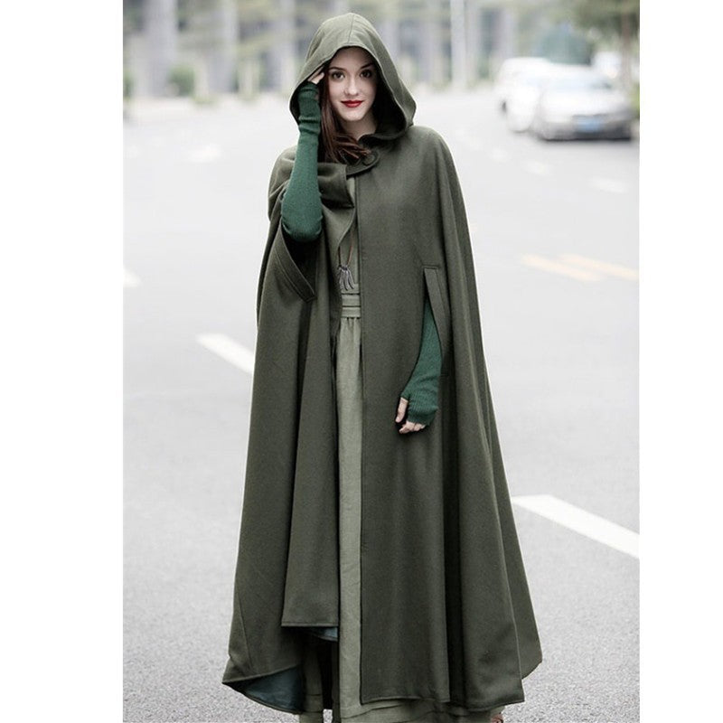 Women's Elegant Hooded Cape