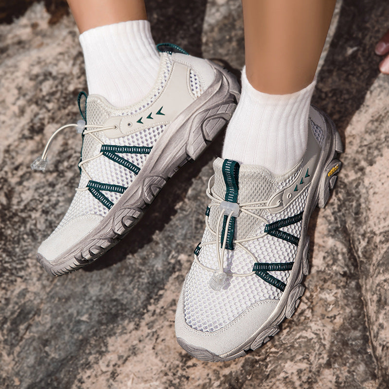 Women's Breathable Outdoor Sneakers with Non-Slip Sole