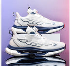 Women's Breathable Running Shoes with Quick-Lace System and Cushioned Sole