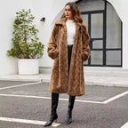 Elegant Faux Fur Coat