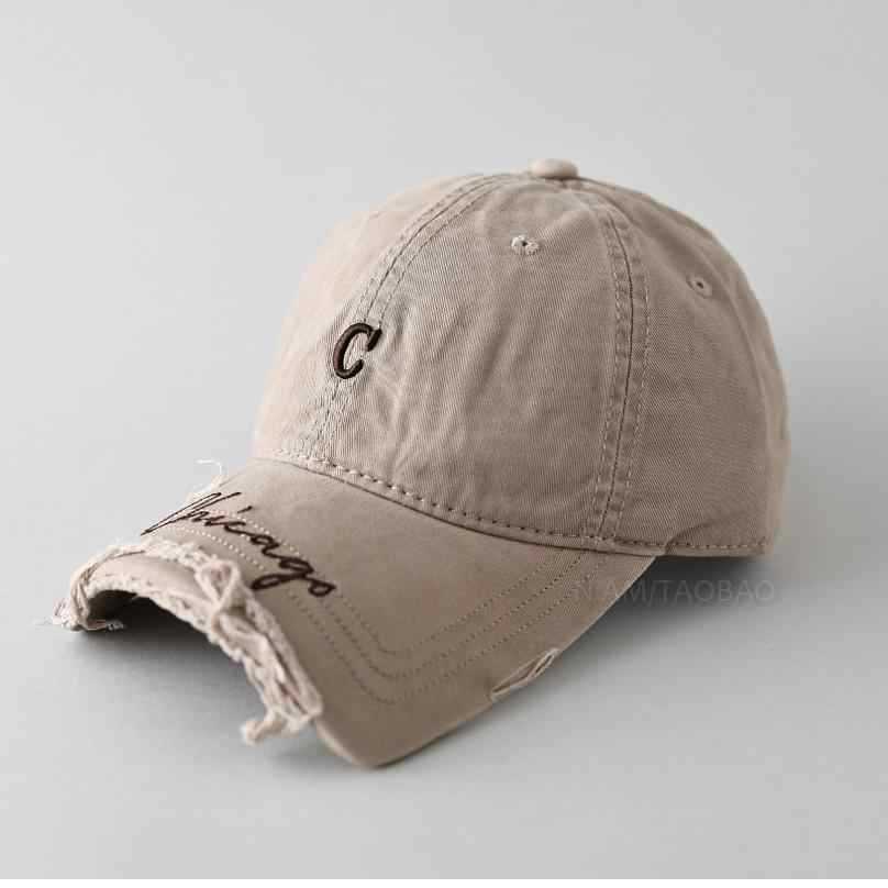 Men's Casual Distressed Baseball Cap