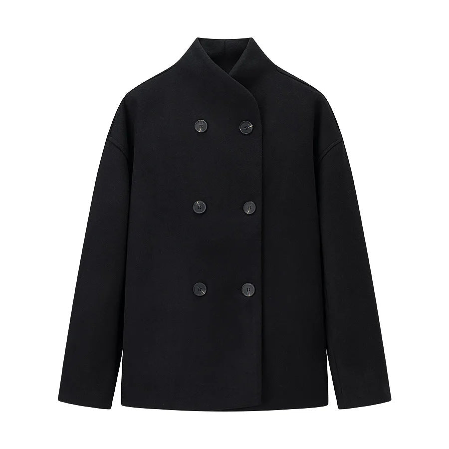 Women's Elegant Double-Breasted Jacket