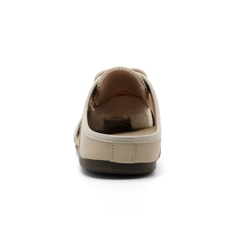 Women's Breathable Clogs with Mid-height Collar