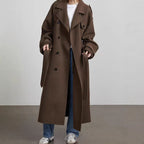Elegant Trench Coat with Adjustable Belt