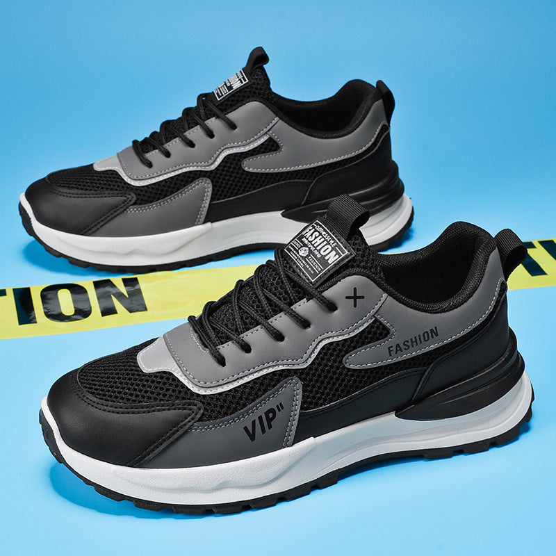 Women's Breathable Running Sneakers with Cushioned Sole and Modern Accents