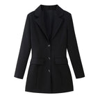 Women's Tailored Blazer with Elegant Details