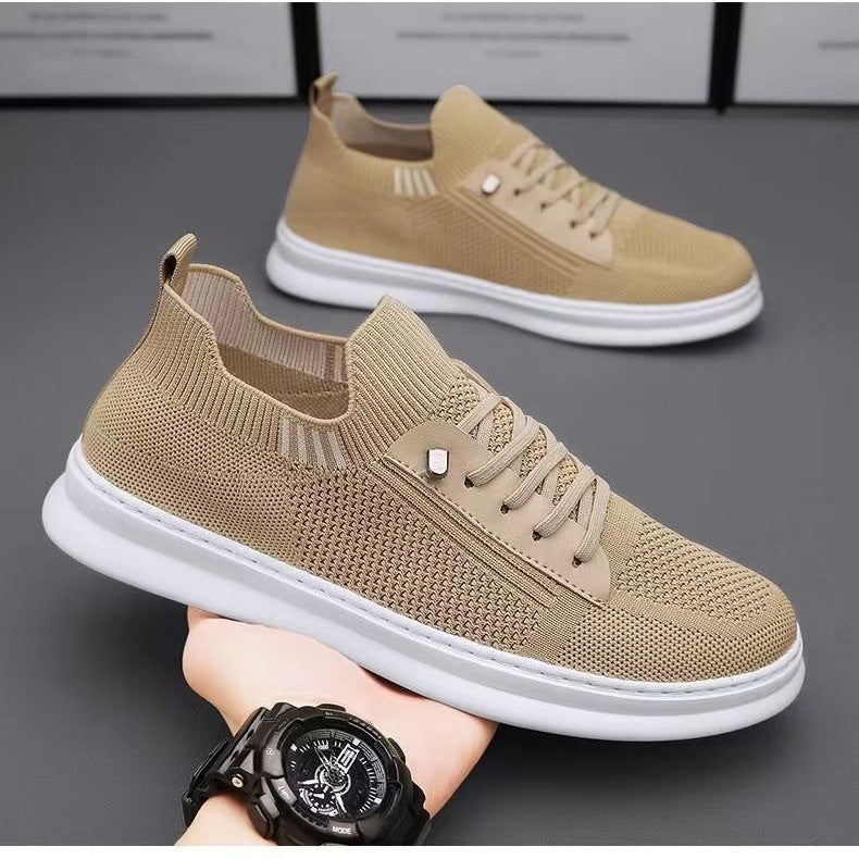 Women's Breathable Casual Sneakers with Elastic Inserts