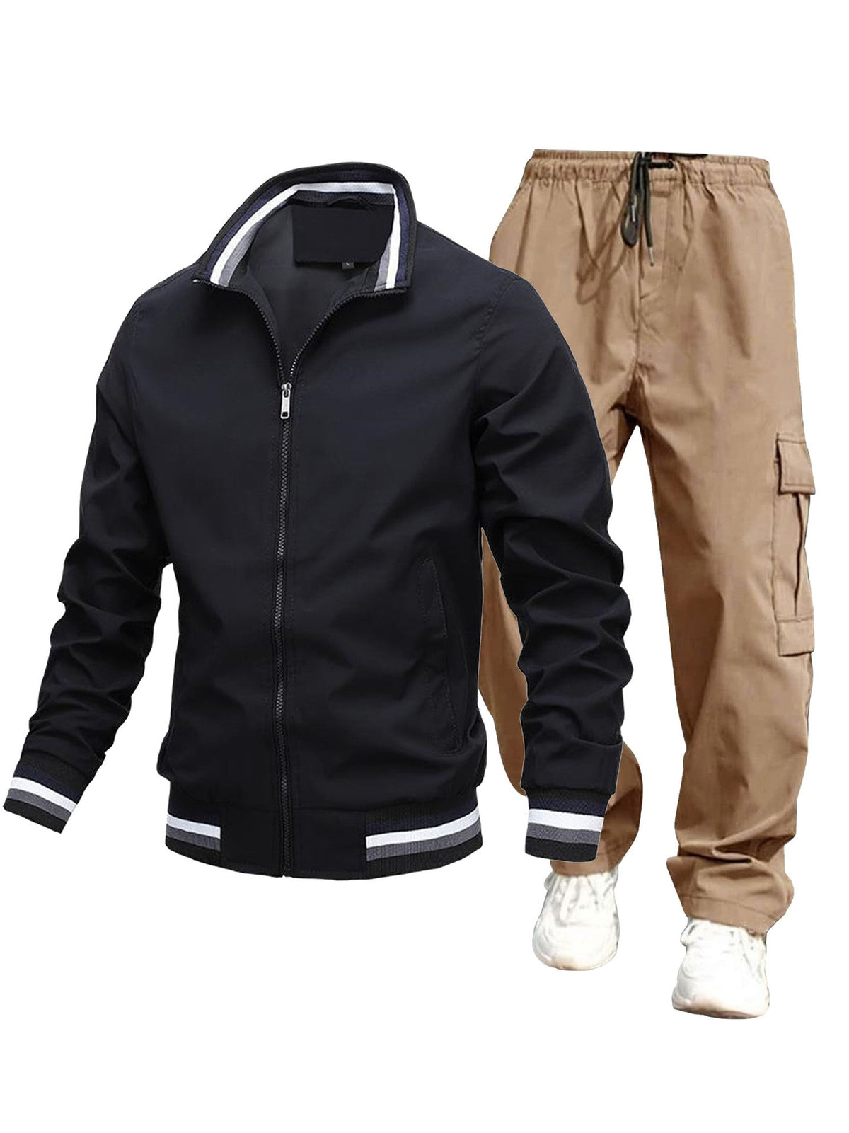 Men's Sports Jacket and Cargo Pants