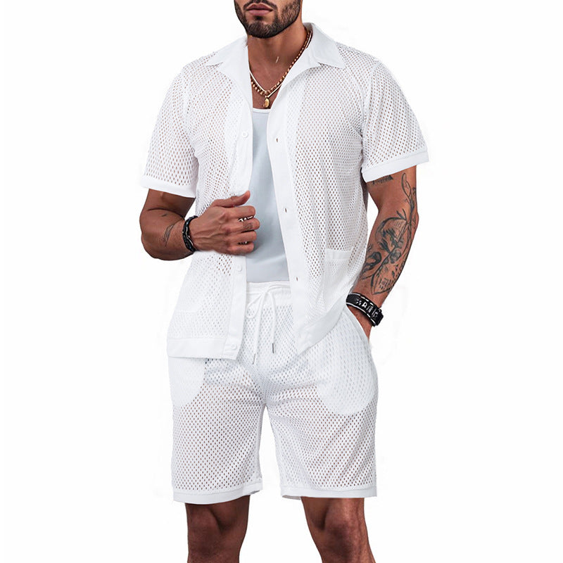 Women's Airy Mesh Leisure Suit Set