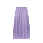 Women's High-Waisted Maxi Skirt with Side Slit