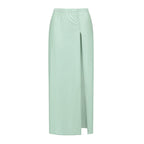 Women's Swimsuit with Voluminous Ruffles and Elegant Maxi Skirt