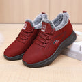 Women's Athletic and Warm Sneakers with Fleece Lining