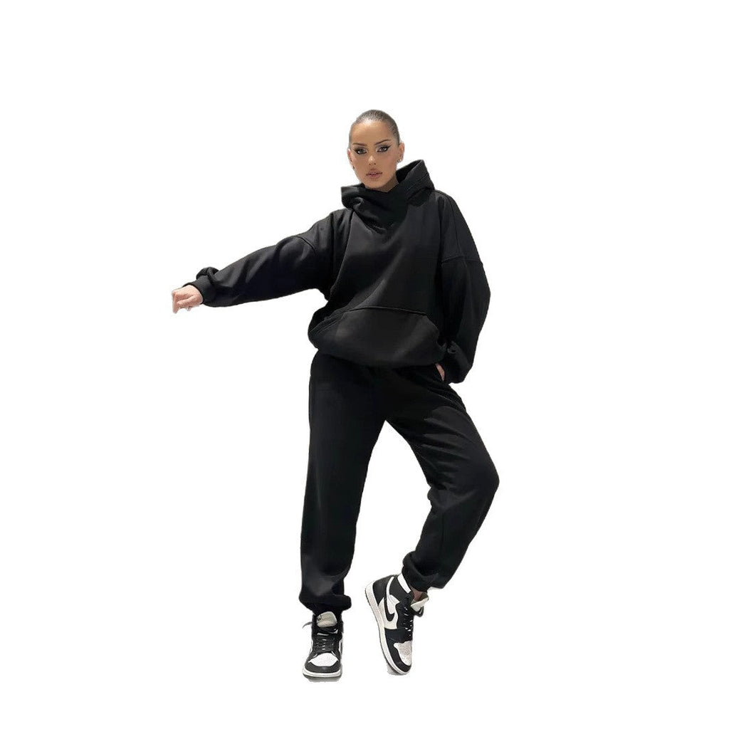 Women's Cozy Oversized Hoodie and Jogger Set