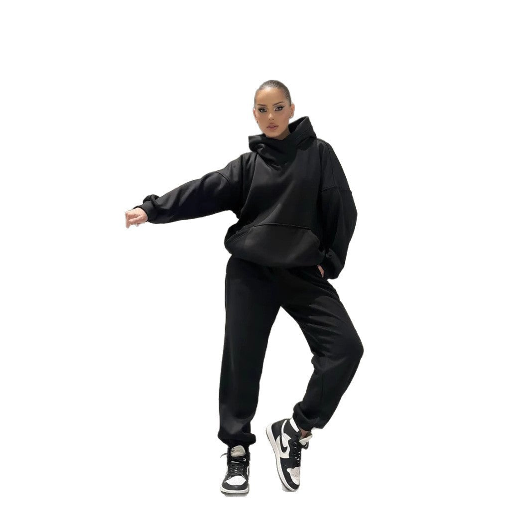 Women's Cozy Oversized Hoodie and Jogger Set
