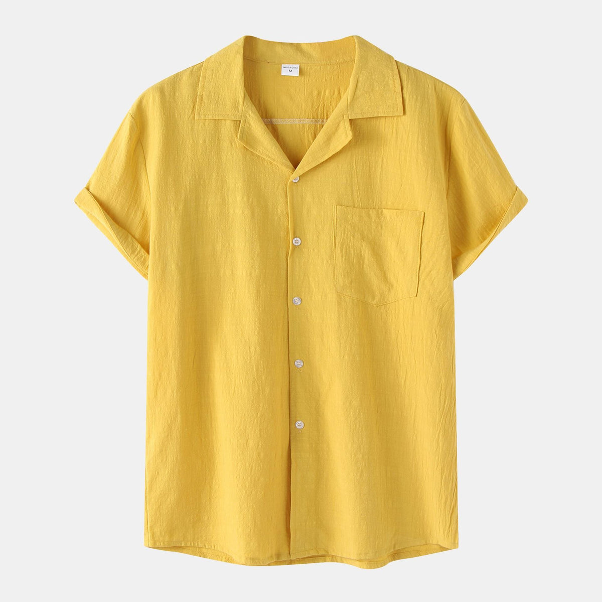 Women's Short-Sleeve Shirt with Practical Chest Pocket and Casual Cut