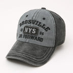 Men's Vintage-Inspired Distressed Baseball Cap