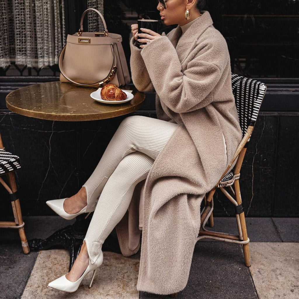 Women's Elegant Wool Coat