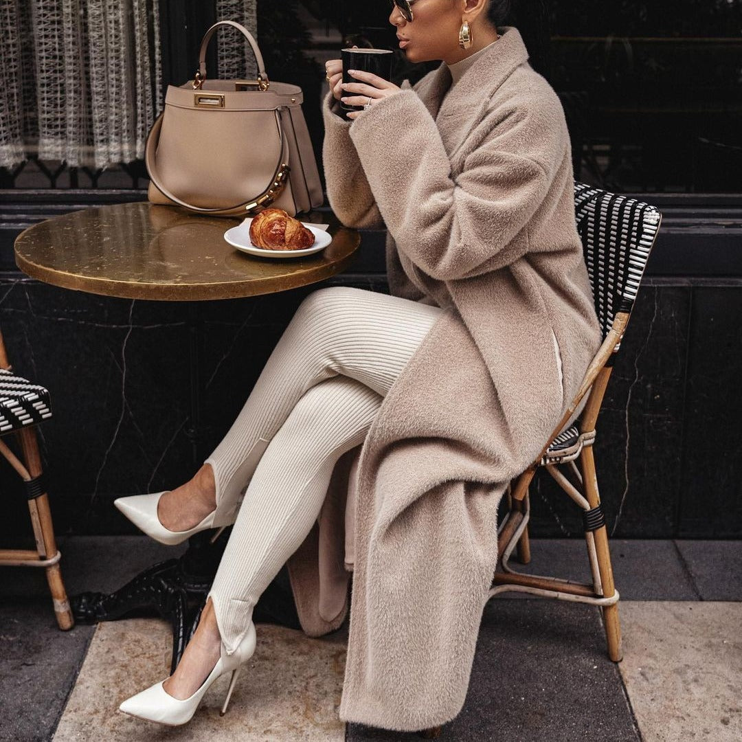 Women's Elegant Wool Coat