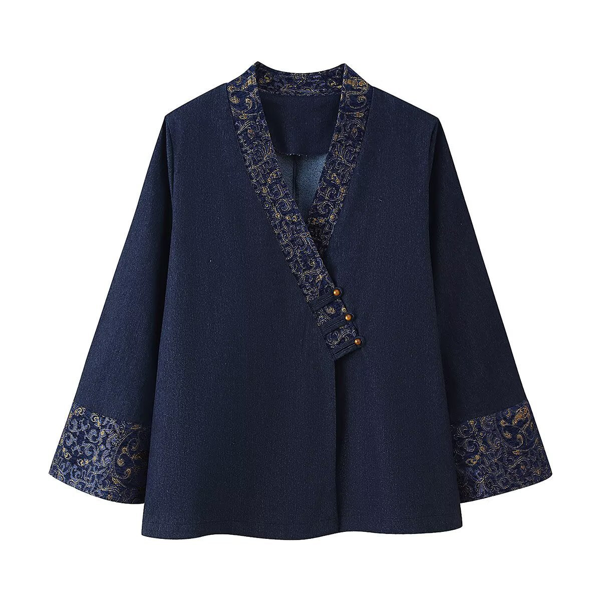 Women's Elegant Embellished Sleeve Jacket