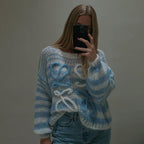 Women's Cozy and Trendy Knit Sweater with Unique Design