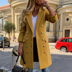 Elegant Double-Breasted Coat