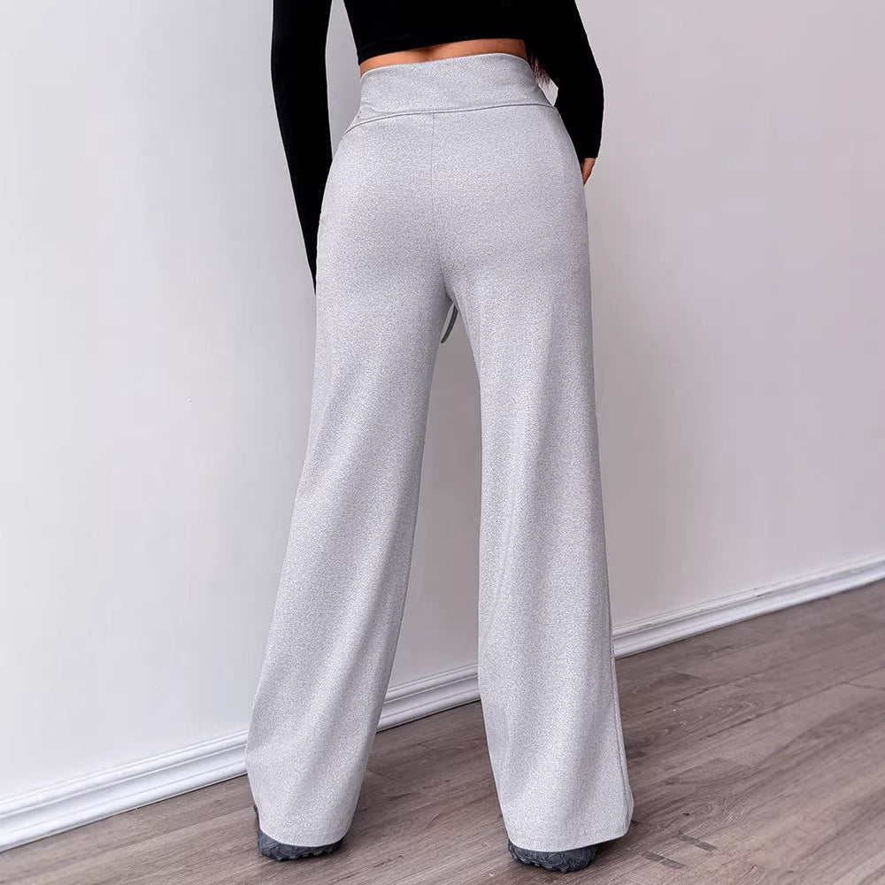 Women's Comfortable High-Waist Drawstring Pants