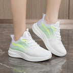 Women's Breathable Casual Sneakers with Modern Cushioning Technology