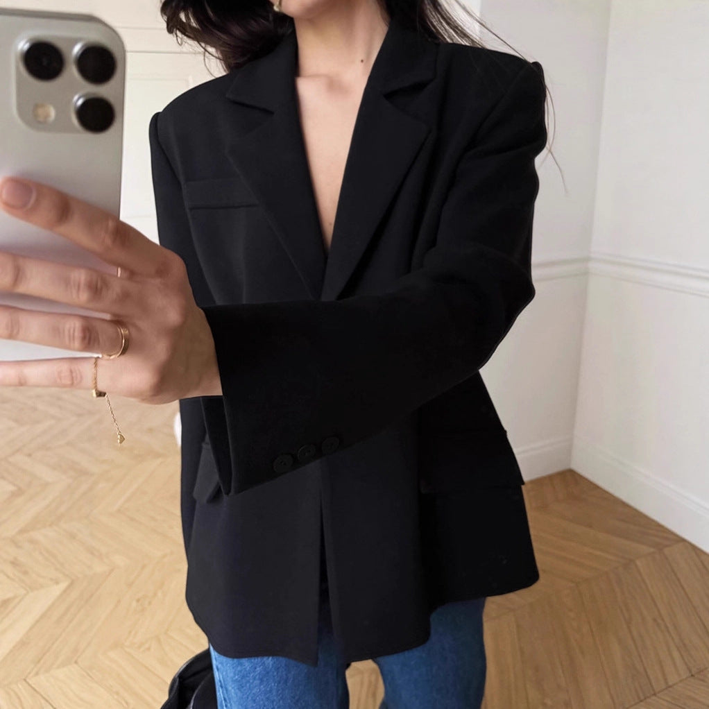 Women's Tailored Blazer with Pockets