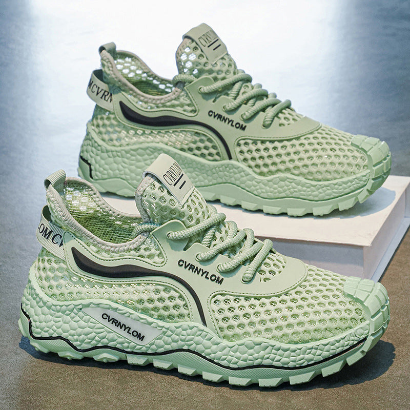Women's Breathable Sneakers with Flexible Mesh Upper