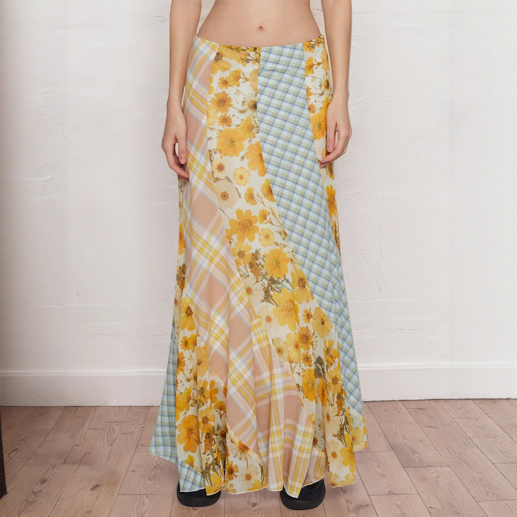 Women's Floral Maxi Skirt