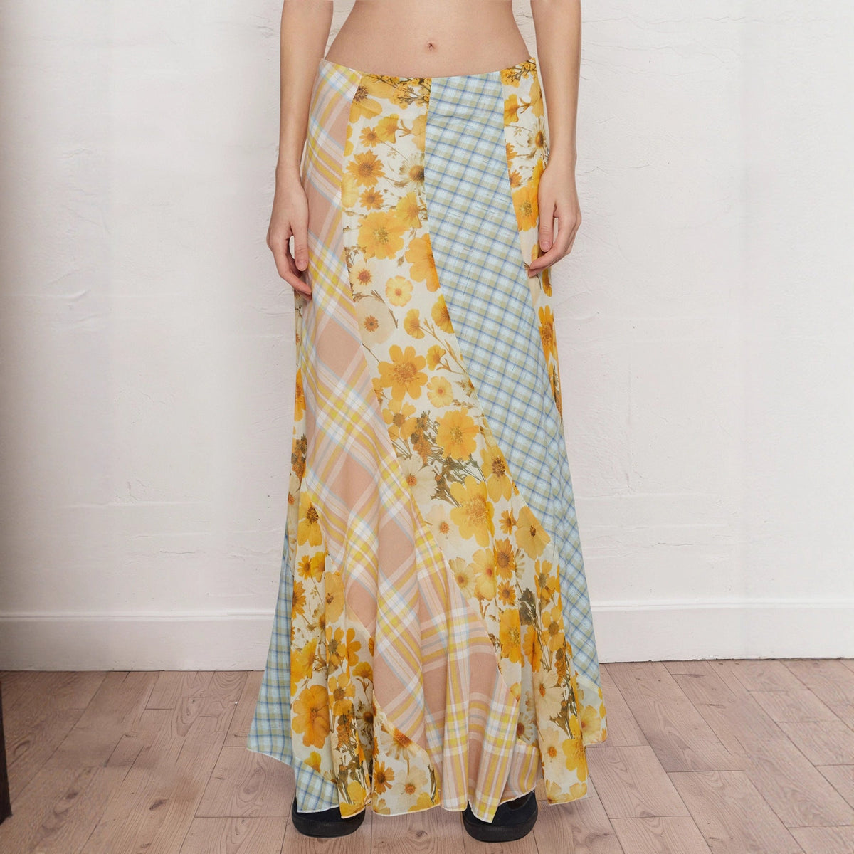 Women's Floral Maxi Skirt