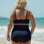 Women's Swim Dress with Decorative Belt