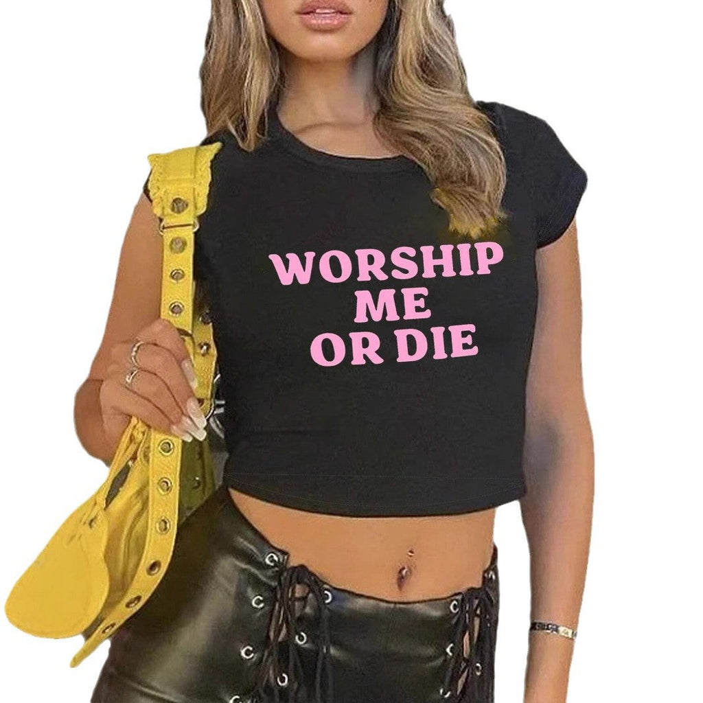 Women's Statement Crop T-Shirt