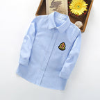 Women's Classic Shirt with Elegant Embroidery