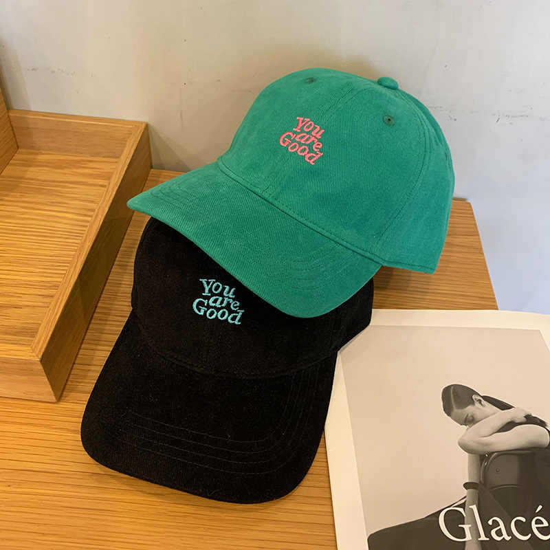 Men's Casual Distressed Message Baseball Cap