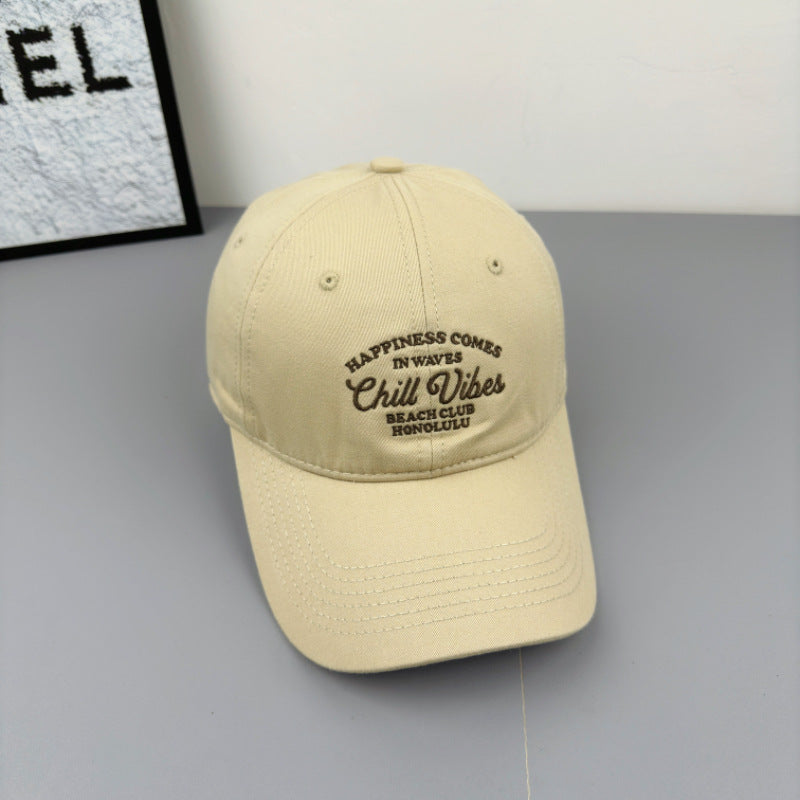 Men's Embroidered Chill Vibes Baseball Cap