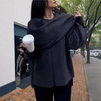 Elegant and Cozy Cape Jacket