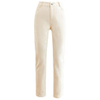 Women's High-Waisted Chino Pants