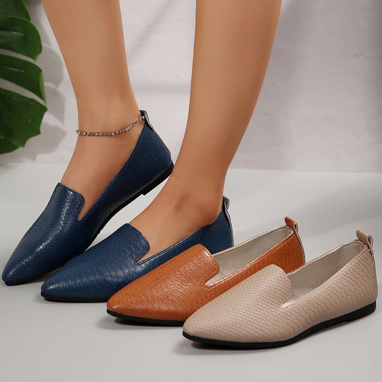 Women's Ballet Flats with Breathable Mesh and Flexible Footbed