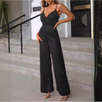Elegant Overall with Fitted Draping and Fine Straps