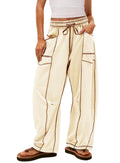 Women's Comfortable Casual Pants with Large Pockets