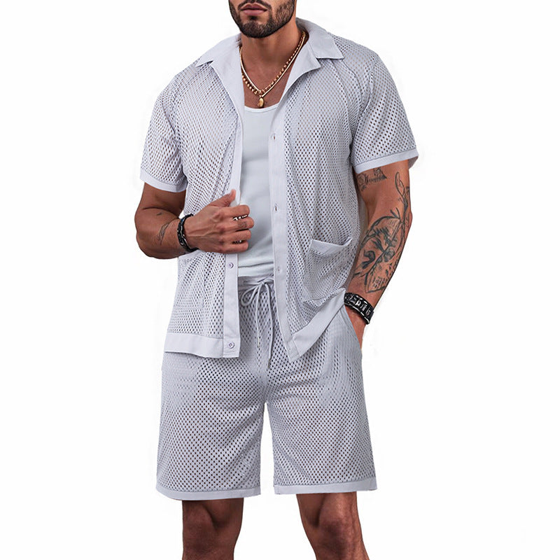 Women's Airy Mesh Leisure Suit Set