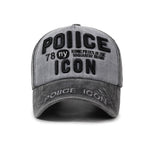 Men's Vintage-Inspired Embroidered Baseball Cap