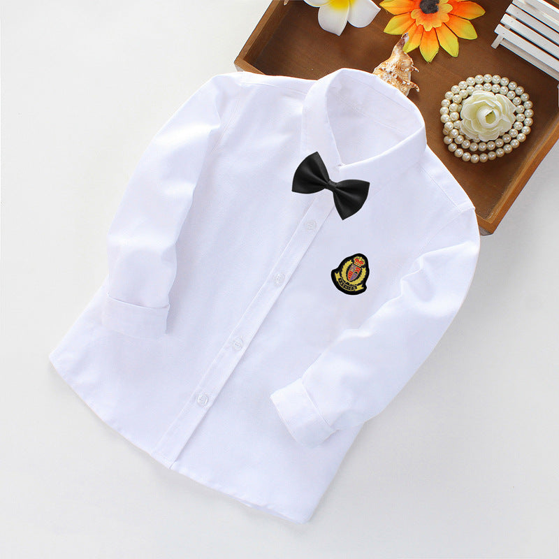 Women's Classic Shirt with Elegant Embroidery