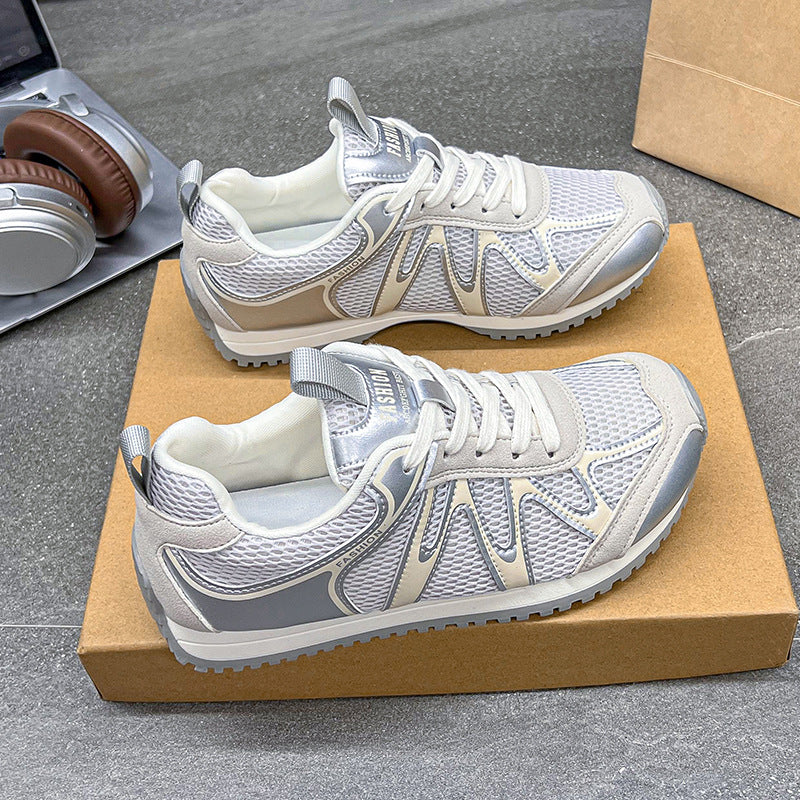 Women's Breathable Running Shoes with Non-Slip Sole and Sporty Design