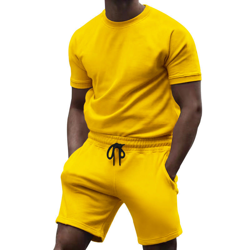 Men's Short-Sleeve Sweat Set