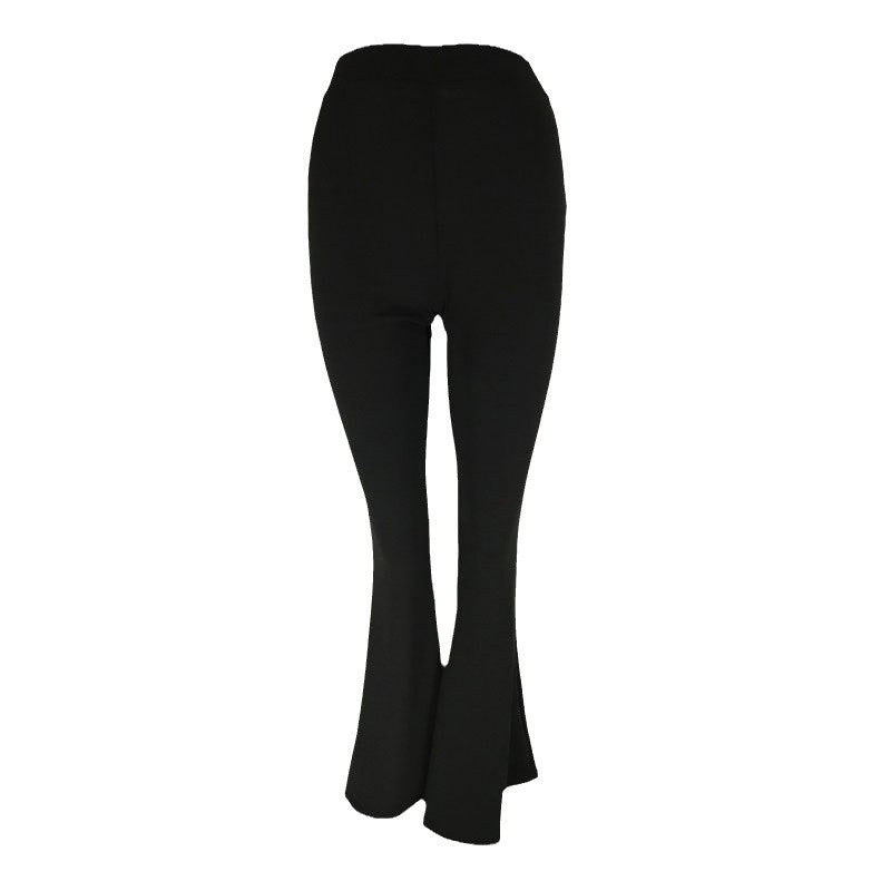 Women's High-Waisted Flared Fitness Pants